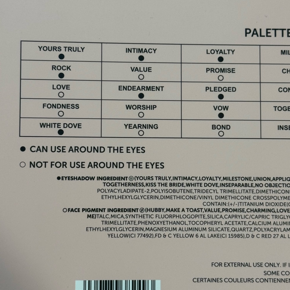 P Louise Wedding Wish XL Eyeshadow Palette. New in Box. Stunning palette!!! - Picture 15 of 15